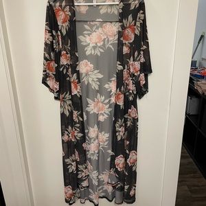 Xhiliration - Mesh Floral Cover